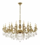 Подвесная люстра с хрустальными подвесками Dio D'Arte Lauria Lauria E 1.1.24.600 CG подсвечник