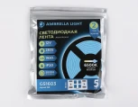 Светодиодная лента двухрядная Ambrella Illumination GS1603 2835 240Led 19.2W/m 12V IP20 6500K 5m