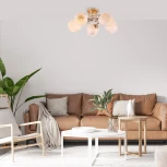 Потолочная люстра на штанге Escada Anemone 1121/5PL (220V)