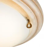 Настенно-потолочный светильник Sonex Provence 7605/BL SNOK SN стекло/белое/кремовый/бронза LED 24Вт 4000K D360 IP20