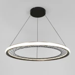 Подвесной светодиодный светильник Eurosvet Parafe 40025/1 LED серый (220V, на тросе, круглые)