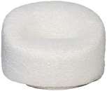 Кресло Garda Decor LUNA-4K-БЕЛ Esckimo01 (Белый)