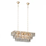Подвесная люстра Vitaluce V5264-8/23 (220V, хрусталь, на цепи)