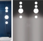 Подвесной светильник iLedex Omega 10678P/4-20W-3000K BK-WH