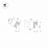 Прожектор уличный Arlight ALT-RAY-ZOOM 031319 (LED, 220V, IP67)