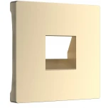 Накладка для телефонной розетки RJ-11 (шампань) Werkel W1192011 (a052541)