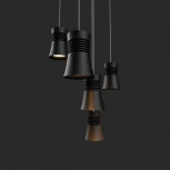 Подвесной светильник Mantra Pagoda 7786 (LED, 220V, на проводе, круглые)