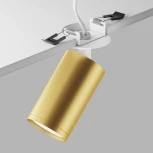 Встраиваемый светильник FOCUS S GU10 1x10Вт Maytoni Technical C049CL-U-1WMG (220V, круглые)