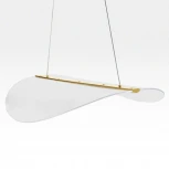 Подвесной светильник светодиодный с пультом Citilux Skatt CL213132 (регулировка яркости, 220V, на тросе)