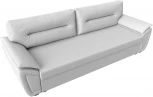 Лига Диванов прямой диван Нэстор Лайт (Экокожа/Белый)