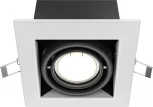 Встраиваемый светильник Metal Modern GU10 1x50Вт Maytoni Technical DL008-2-01-W (220V)