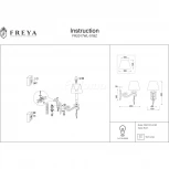 Бра Freya Bonfi FR2017WL-01BZ