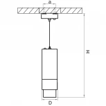 Подвесной светильник Lightstar Fuoco 130036 (LED, 220V, на тросе, круглые)