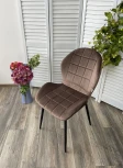 Стул FLOWER BLUVEL-38 LATTE, велюр