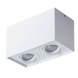 Накладной точечный светильник Arte Lamp Factor A5544PL-2WH (220V, куб)