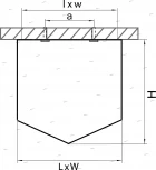 Накладной точечный светильник Lightstar Quadro 211479