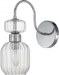 Бра Escada Gloss 1141/1A Chrome/Clear 1x60Вт E14, металл/стекло, хром/прозрачный (220V)