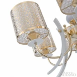 Подвесная люстра Arte Milano Florentia-6067 306067/6 Wh/Gd (220V, на цепи)