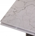 Стол обеденный Trump (160+40+40), керамика серая Top Concept 2001000000968