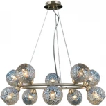 Подвесная люстра ILLUMICO IL0452-10PSQ-79 AB (220V, на тросе)