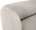 Диван Lucca ОГОГО (арт.786878), (Рогожка,Букле,Ткань/Бежевый)