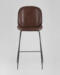 Стул барный Stool Group Beetle PU со спинкой коричневый УТ000001768