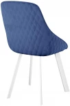 Стул 246 поворотный, Z20 синий, ножки белые Dikline 00-00064816