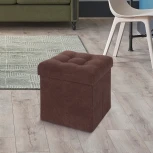 Пуфик Dreambag складной Коричневый Велюр 13255