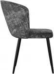 Стул DikLine 347 микровелюр M14 серый, ножки черные