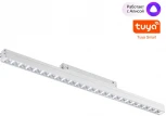 Трековый светильник Downlight низковольтный светодиодный Novotech SHINO FLUM 359489 белый LED 24W 48V 3000-6500K (регулировка яркости, управление смартфоном, умный дом - Алиса, Smart Life)