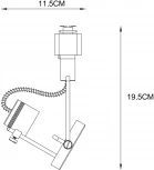 Трековый светильник Arte Lamp Costruttore A4300PL-1BK (220V)