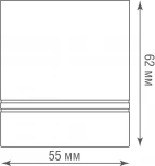 Накладной светильник Donolux Barell DL18481R8W1W IP44 (LED, 220V, круглые)