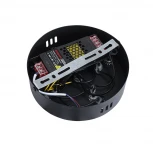 Люстра подвесная Lumion Vinora 8341/70L черный/прозрачный металл/акрил LED 70W 3000K 220V VINORA