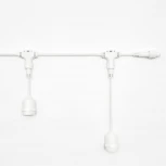 Белт-Лайт UNIBELT 5м, Провод Белый Каучук, Шаг 50 см, 10 Подвесных Патронов, IP65 Laitcom UBL5m/10L-8