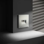 Розетка Ethernet RJ-45 (сталь) Voltum S70 VLS060105