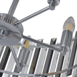 Потолочная люстра на штанге Arte Milano Sorrento-5209 375209/5/80/390 CR (220V, круглые)