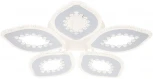 Потолочная люстра Dew 10271/5 LED*90W White (ночной режим, 220V, пульт управления, цветы)