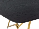 Стол обеденный Dario ОГОГО 344390 (черный)