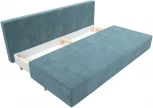 Диван прямой Лига-033 (Бирюзовый/Велюр) Лига Диванов арт.121089