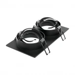 Встраиваемый светильник под лампу GU5.3 черный Wolta Alto WDL-GU5.3/01BL-02