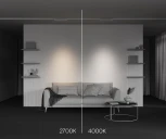 Трековый светильник трехфазный 10W 220V Maytoni Points TR195-3-10W2.7K-M-W (LED)