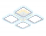 Потолочная люстра Ambrella Acrylica Original FA441 (регулировка яркости, LED, 220V, пульт управления, управление смартфоном, умный дом - PC.Lamper)