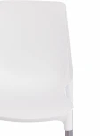 Обеденный стул Tetchair GENIUS (Металл,Пластик/Белый,Хром) 19115