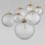 Подвесной светильник TK Lighting Cadix 4608 Gold (220V, на проводе, шарики)