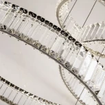 Подвесной светильник Divinare Renata 1135/02 SP-90 (LED, 220V, хрусталь, на тросе, кольцо)