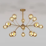 Потолочная люстра Eurosvet Astro 30180 матовое золото