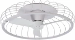 Потолочный светильник светодиодный диммируемый с вентилятором с пультом управлением смартфоном регулировкой цветовой температуры Mantra Nature 7807 (регулировка яркости, 220V, умный дом - Алекса, вертолет)