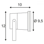 Прожектор уличный Slv Nautilus 227418 (220V, IP65)