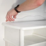 Консоль Берже 20 белый ясень от фабрики Mebelik