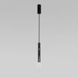 Подвесной светильник светодиодный Eurosvet Swan 50253/1 LED черный (220V, на проводе)